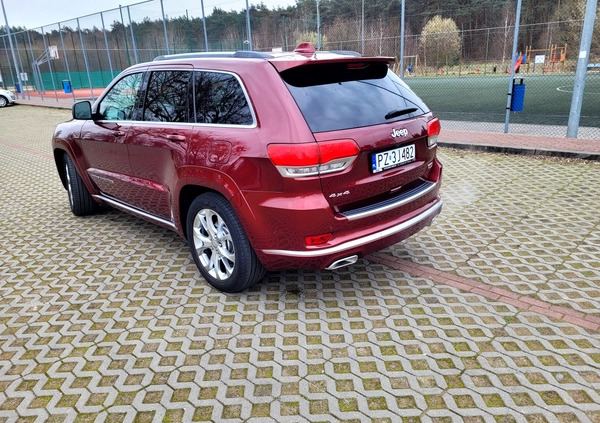 Jeep Grand Cherokee cena 140000 przebieg: 106600, rok produkcji 2019 z Luboń małe 191